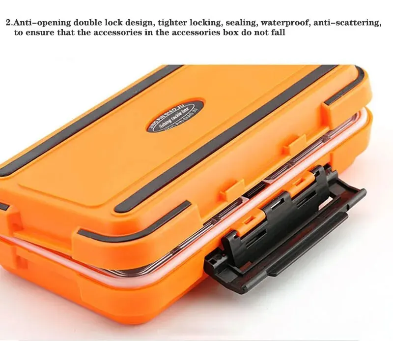 Waterproof Fishing Tackle Box Fishing Accessories Tool Storage Box Fish Hook Lure Fake Bait Boxes Carp For Fishing Goods