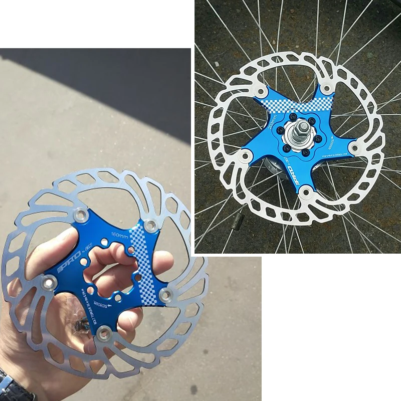 IIIPRO Bicycle Brake Rotor 140mm 160mm 180mm 203mm Disc Brake Rotor Floating MTB Bike Brake Rotor Bicycle Parts