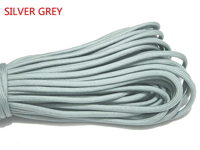 1pcs 550 Paracord Parachute Cord Lanyard Mil Spec Type III 7 Strand Core 100 FT 27 Colors For Climbing Camping / Bracelet