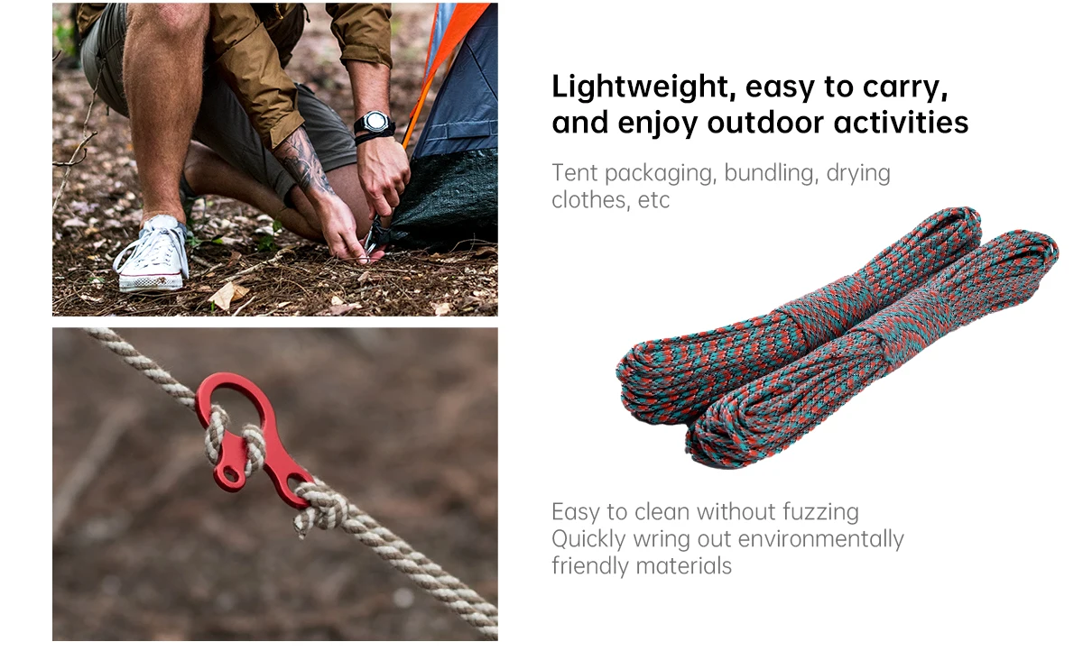 1pcs 550 Paracord Parachute Cord Lanyard Mil Spec Type III 7 Strand Core 100 FT 27 Colors For Climbing Camping / Bracelet