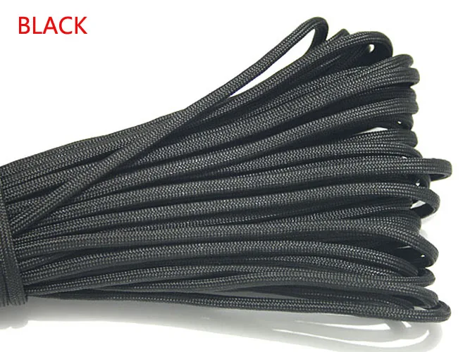 1pcs 550 Paracord Parachute Cord Lanyard Mil Spec Type III 7 Strand Core 100 FT 27 Colors For Climbing Camping / Bracelet