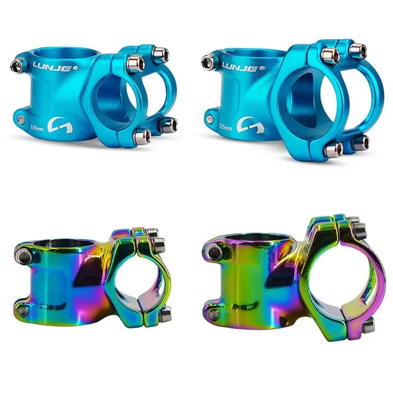 MTB Stem 31.8/25.4mmx35mm Mountain Bike Power Short Stem Support Road Mountain Bike Bridge Cycling Stem Bicycle Parts