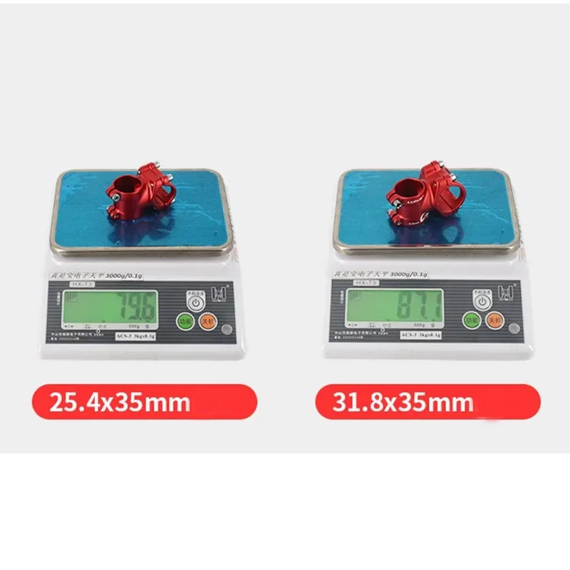 MTB Stem 31.8/25.4mmx35mm Mountain Bike Power Short Stem Support Road Mountain Bike Bridge Cycling Stem Bicycle Parts