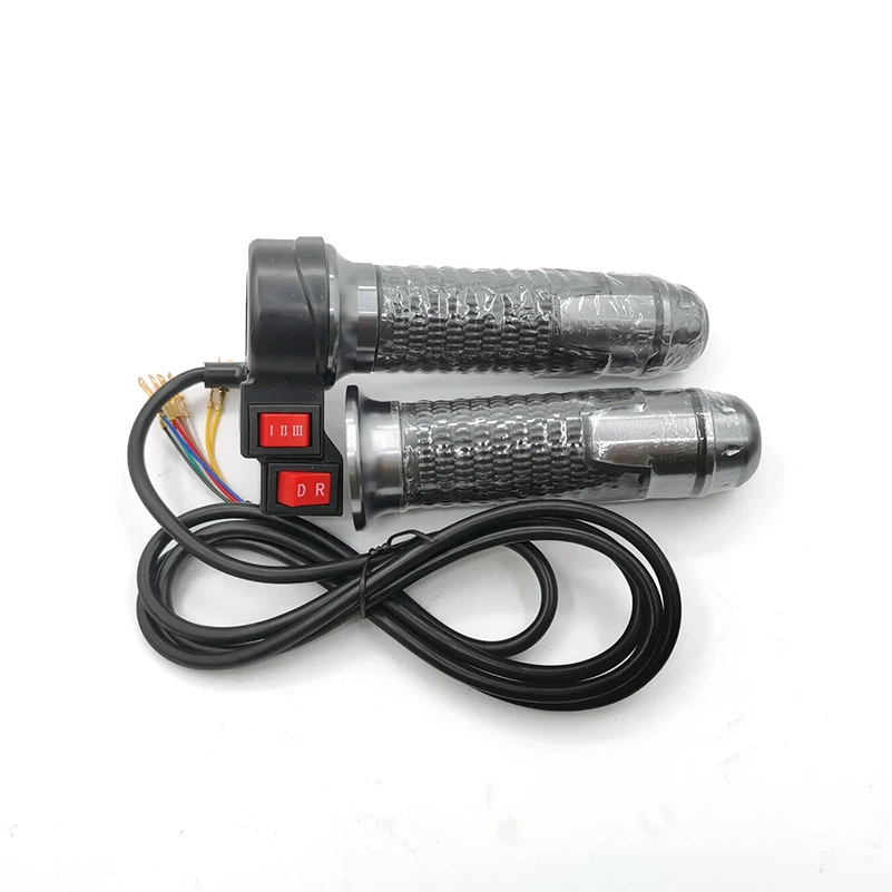12V-72V Universal Handlebar Grips Three Speed Turn Handle Throttle Accelerator for Citycoco Electric Scooter Bike Accessories