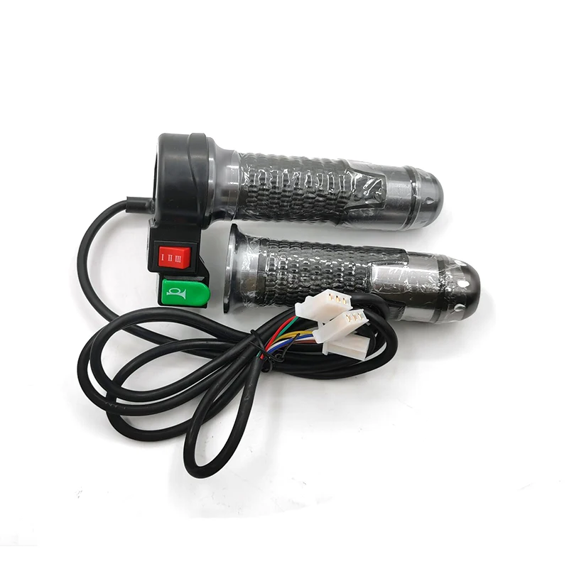 12V-72V Universal Handlebar Grips Three Speed Turn Handle Throttle Accelerator for Citycoco Electric Scooter Bike Accessories