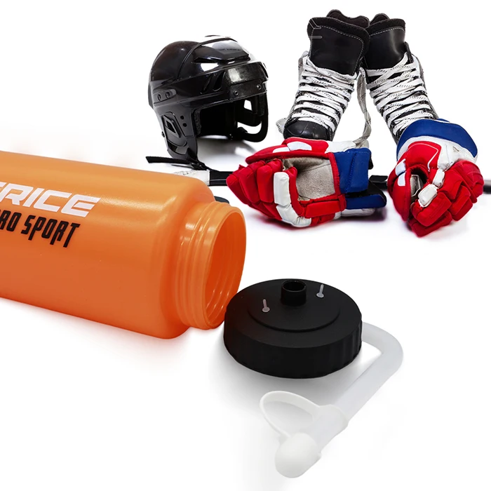 UICE Ice Hockey Sport Bottle BPA Free Football Lacrosse Bottle Hockey Water Bottle Hockey Training Equipment