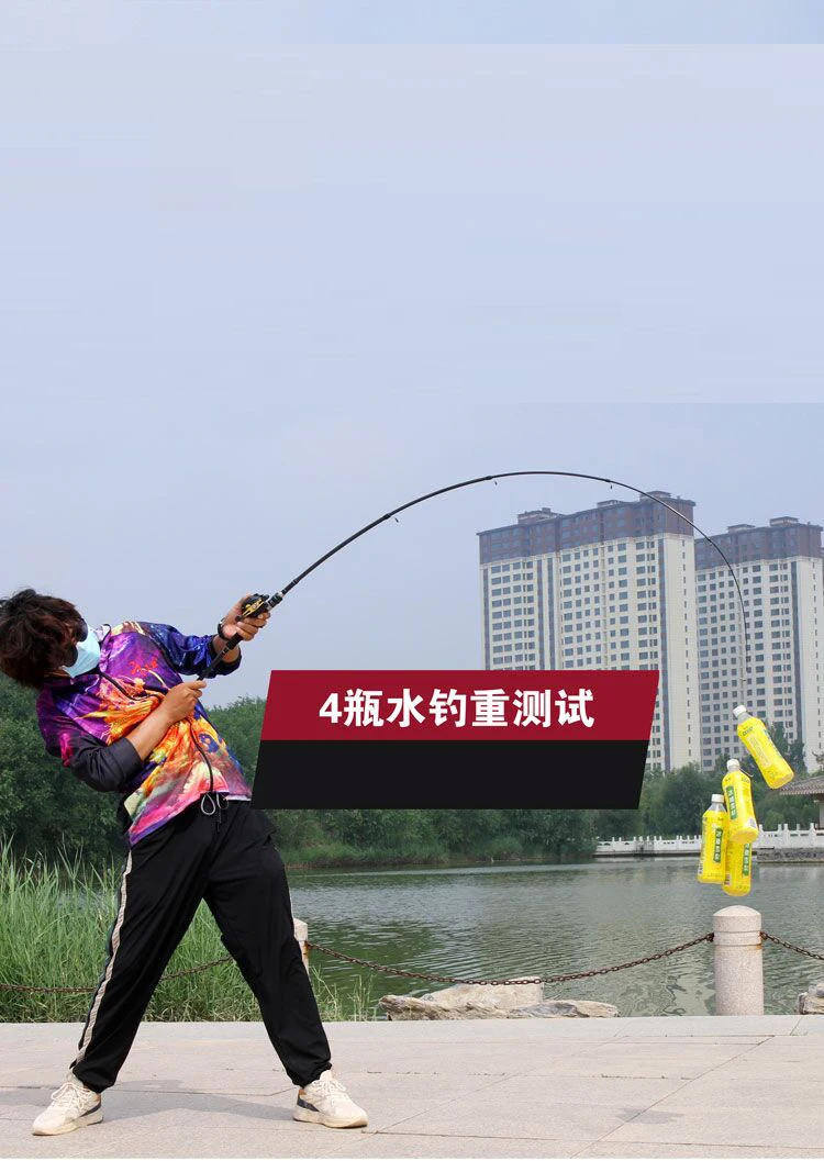 1.8M 2.1M 2.4M 2.7M 3.0M Portable Telescopic Fishing Rod Carbon Fiber Spinning/Casting Fish Rod Tackle