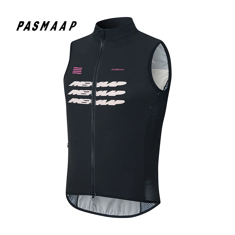 PASMAAP-Windproof and Waterproof Cycling Vest, Sleeveless Coat, Bicycle Bike Vest, Ultra-light Clothing, 2025