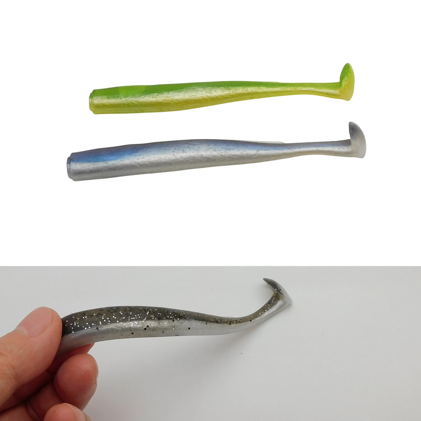 ESFISHING Soft Fishing Lures Leurre Souple Crazy Paddle Tail 150mm Swimbait Lifelike for Pike Bass Trout Pescas