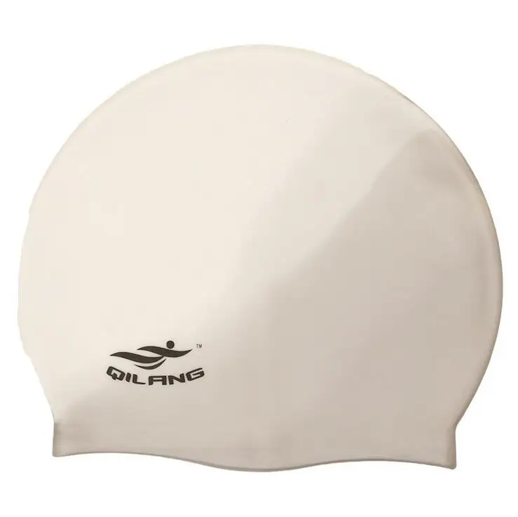 Waterproof Silicone Swim Caps Women Men High Elastic Flexible Protect Ears Hair Swimming Pool Hat for Adults Children Girls Boys