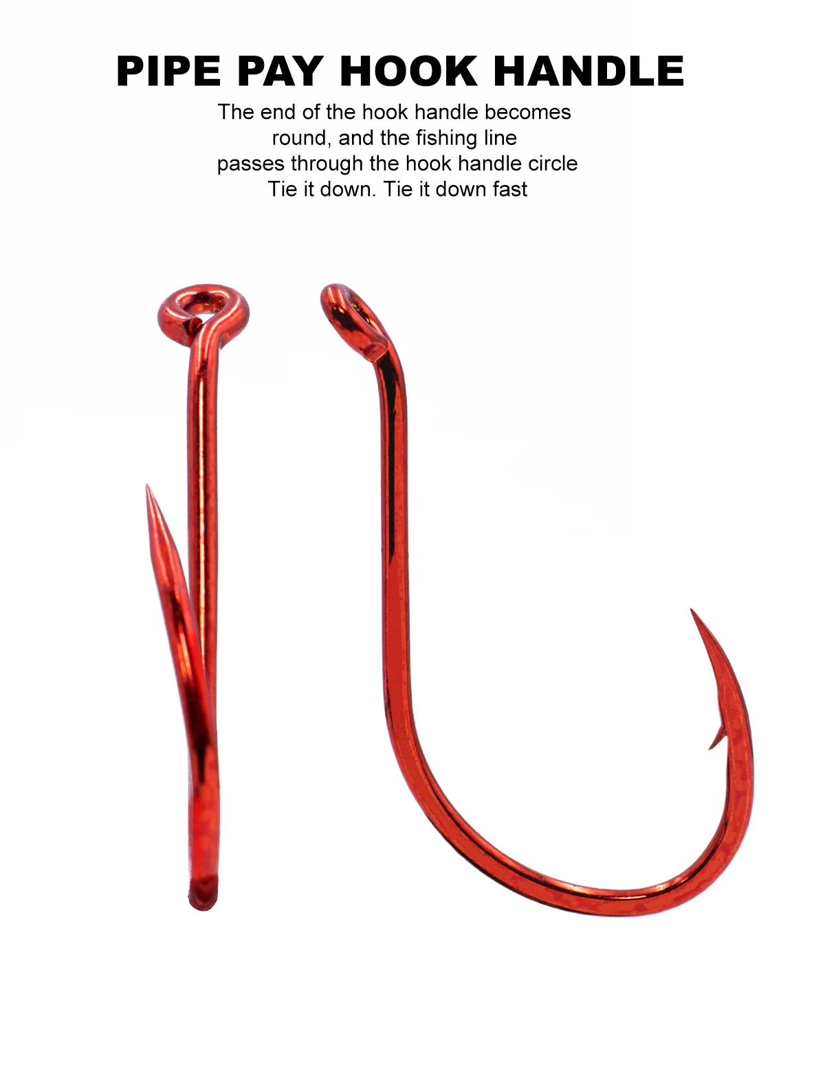 ZYZHE 8~28Pcs Red Octopus Beak Fishing Hooks High Carbon Steel 11 Sizes BKK Hooks Sharp Ideal For Freshwater Saltwater Fishhooks