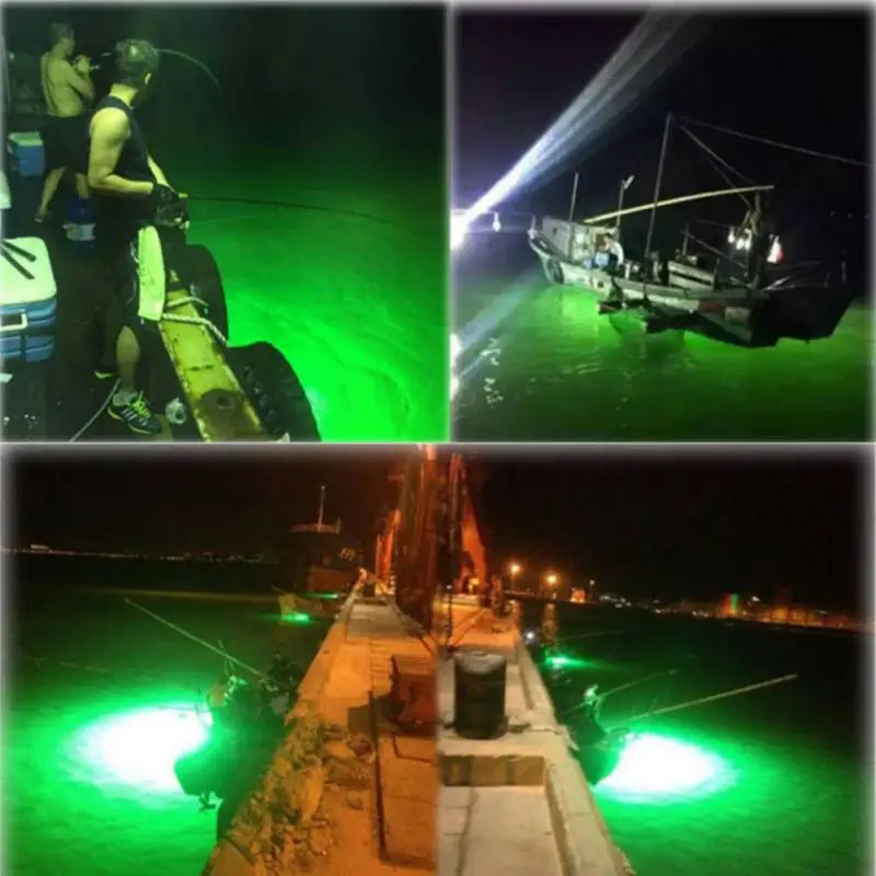 Mini Fishing Attraction Lamp Glowing Lure LED Flashing Fishing Light Squid Bait Fishing Tools