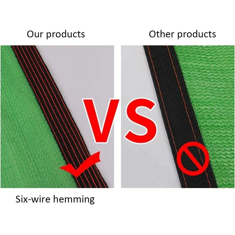 Outdoor Garden Shading Net, Terrace Awnings, Camping Shade Cover Mesh, UV Protection, HDPE Sunscreen Fabric, Shade4x5m 