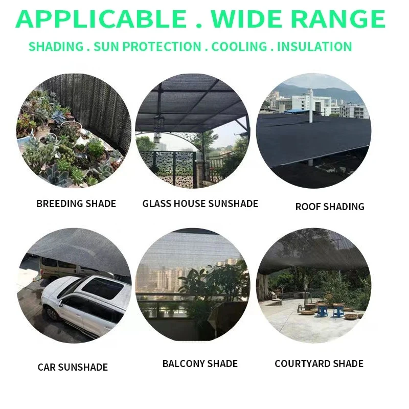 Outdoor Garden Shading Net, Terrace Awnings, Camping Shade Cover Mesh, UV Protection, HDPE Sunscreen Fabric, Shade4x5m 