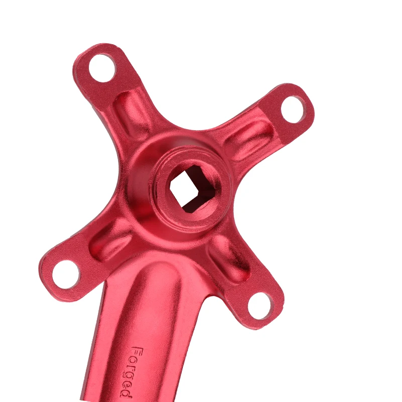 MEROCA Bicycle Crank Chainwheel 104BCD MTB Bike Crankset Aluminum Alloy with Bottom 170mm Crank Black 32/34/36/38/40/42T Plate