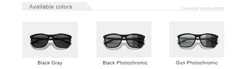 KINGSEVEN Aluminum Frame Sunglasses Men Polarized Photochromic Sun Glasses Women's Accessories Driving Sunglasses