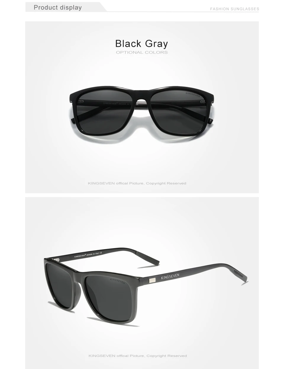 KINGSEVEN Aluminum Frame Sunglasses Men Polarized Photochromic Sun Glasses Women's Accessories Driving Sunglasses