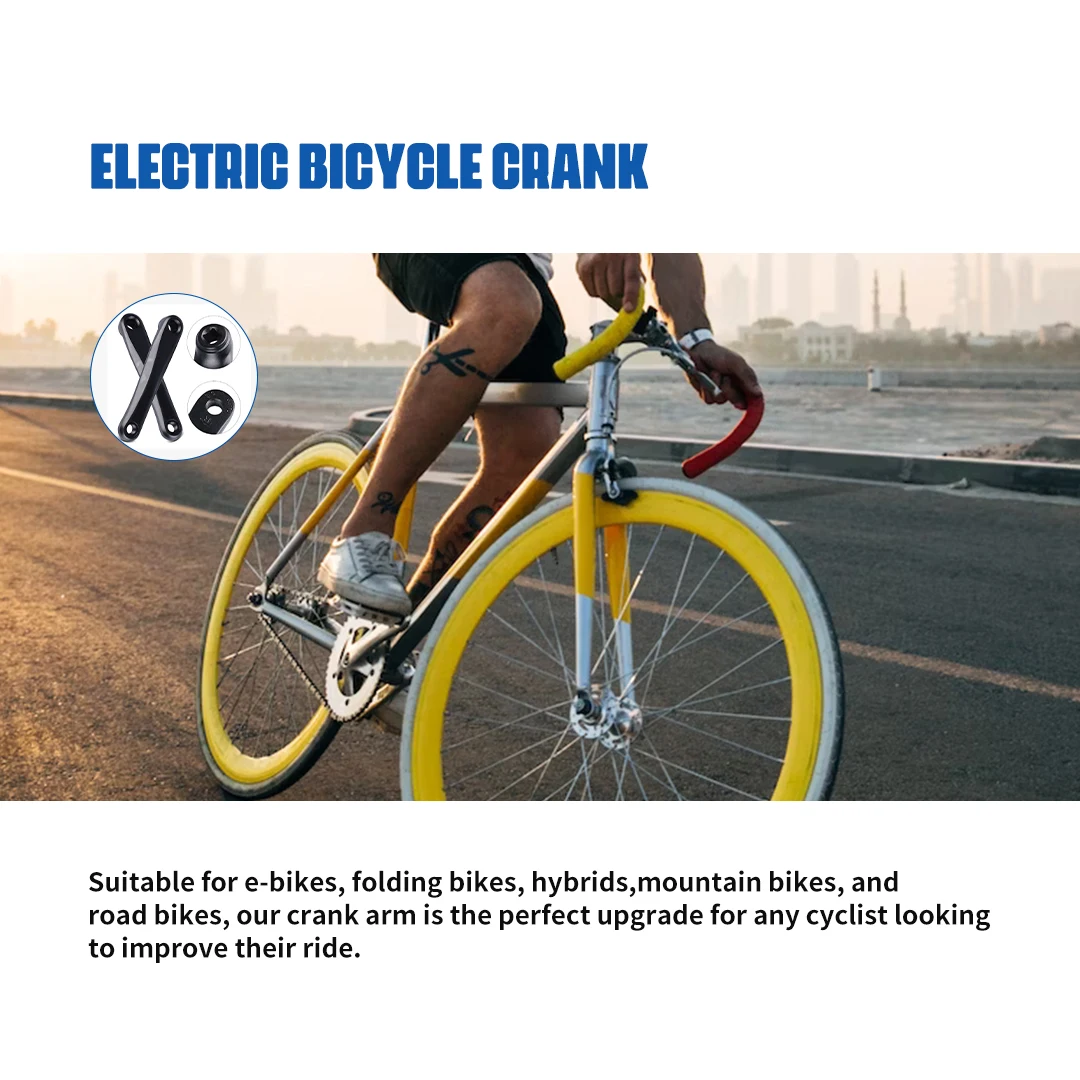 Bafang Crank Arm Electric Bicycle Crank Mid Motor Cranks Essential Parts Mid Motor Accessary BBS01 BBS02 BBSHD Ebike parts