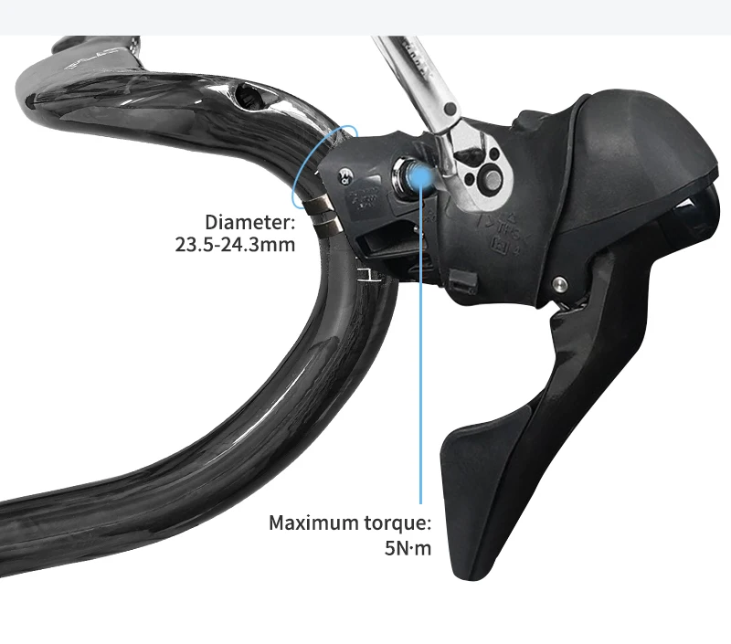 Carbon Fiber Bicycle Scale-free Handle, Carbon Fiber Bicycle Handle, Bicycle Handlebar /carbon Handlebar