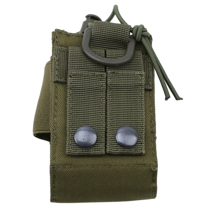 2024 Radio Pouch Hunting Walkie Talkie Holder Interphone Hanging Bag Molle Nylon Magazine Pouch Pocket Caza