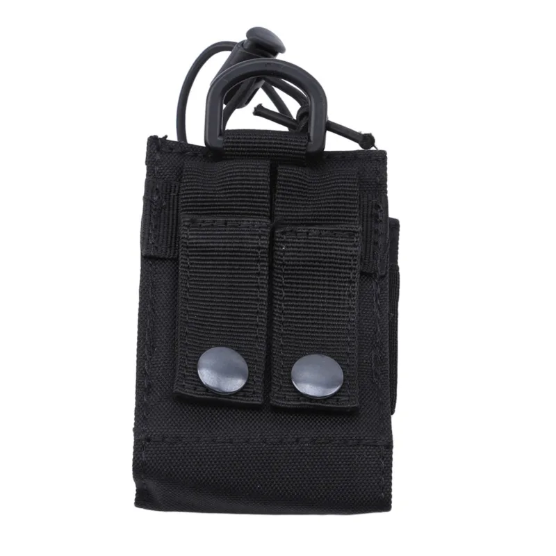 2024 Radio Pouch Hunting Walkie Talkie Holder Interphone Hanging Bag Molle Nylon Magazine Pouch Pocket Caza