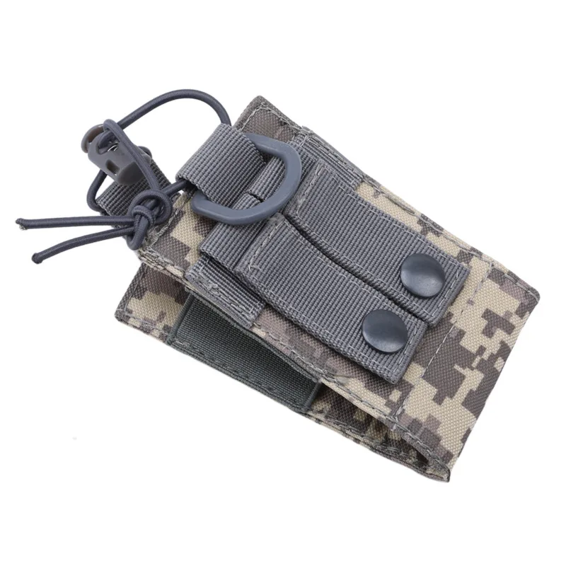 2024 Radio Pouch Hunting Walkie Talkie Holder Interphone Hanging Bag Molle Nylon Magazine Pouch Pocket Caza