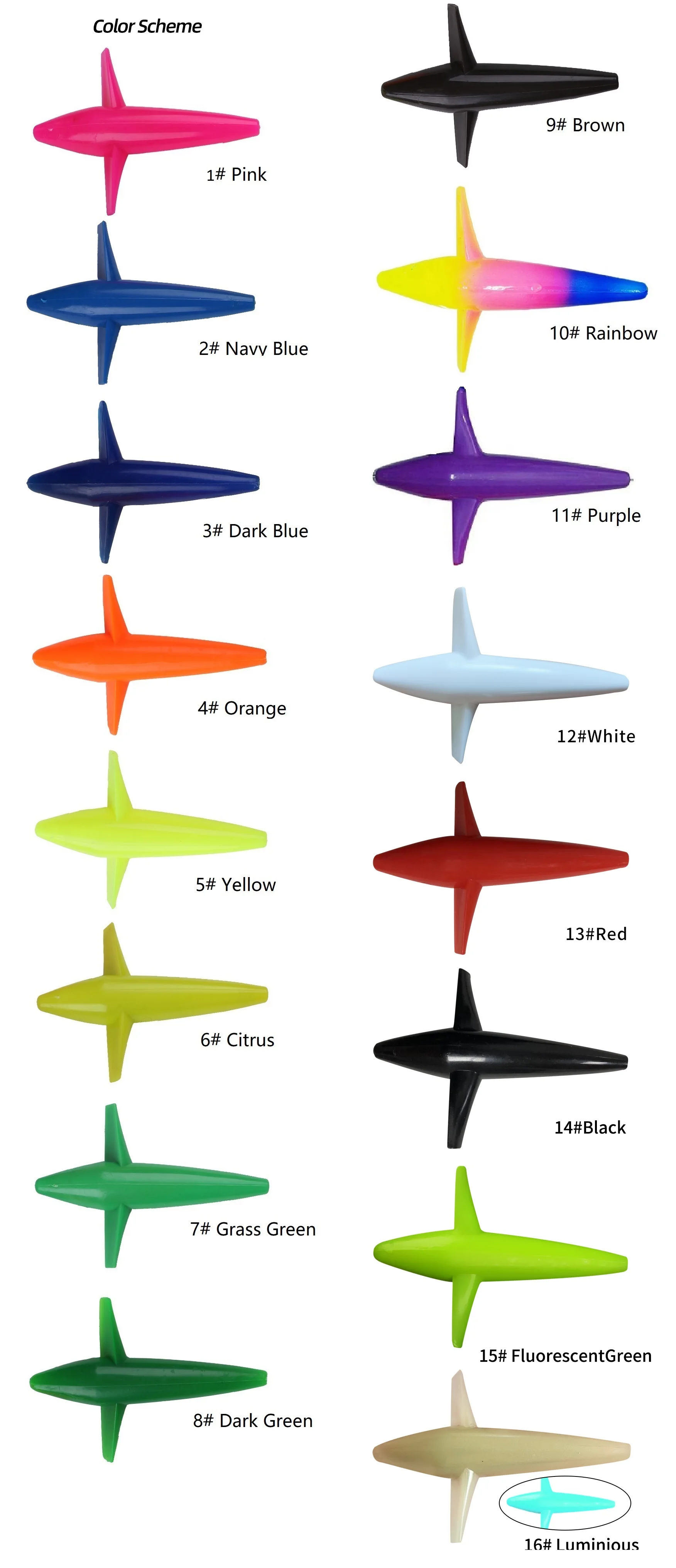 FISHINGFANS 3pcs Bird Shaped Teaser 5" 40g Fishing Lure Floating PP Plastic Big Game Tuna Pesca Tolling Fishing Lure