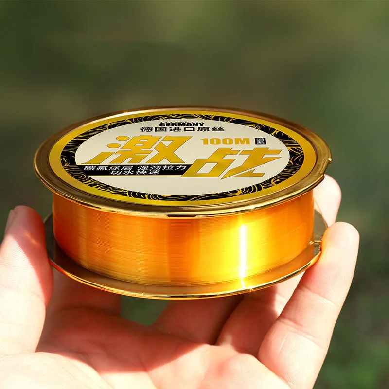 Super Soft 100M 200M 500M Fishing Line Main Line Sub line Strong Force Wear Resistant Fishing Accessories Nylon Fishing Line