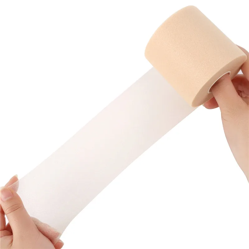 1/3PCS Foam Bandage Elbow Knee Pads Film Foam Underwrap Sports Pre-Wrap For Athletic Tape Sponge Skin Film Self-Adhesive Elastic