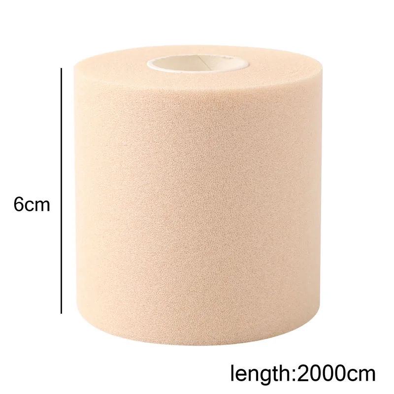 1/3PCS Foam Bandage Elbow Knee Pads Film Foam Underwrap Sports Pre-Wrap For Athletic Tape Sponge Skin Film Self-Adhesive Elastic