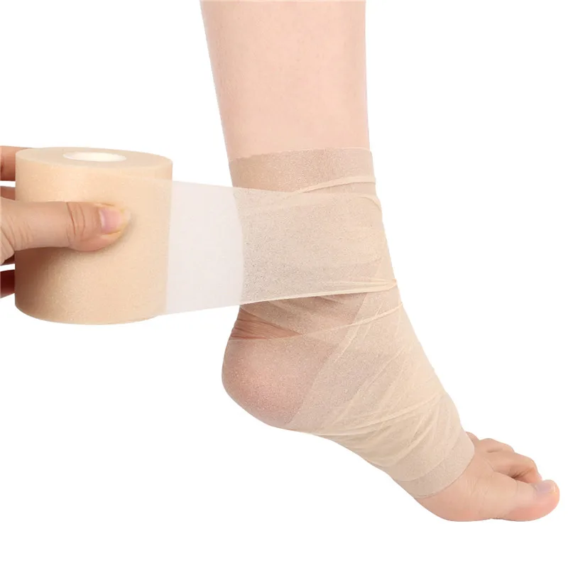 1/3PCS Foam Bandage Elbow Knee Pads Film Foam Underwrap Sports Pre-Wrap For Athletic Tape Sponge Skin Film Self-Adhesive Elastic