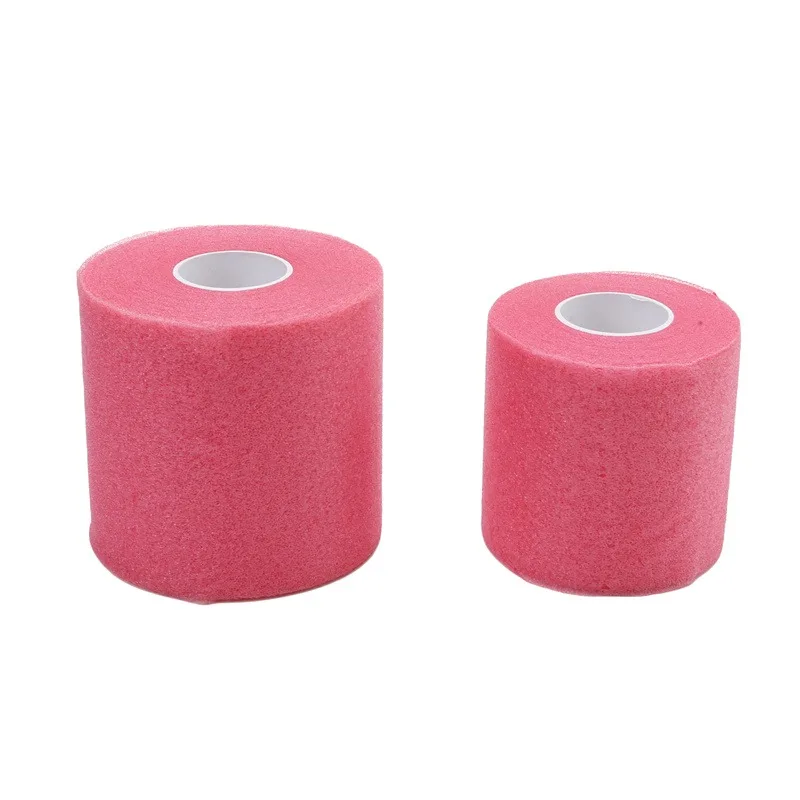 1/3PCS Foam Bandage Elbow Knee Pads Film Foam Underwrap Sports Pre-Wrap For Athletic Tape Sponge Skin Film Self-Adhesive Elastic