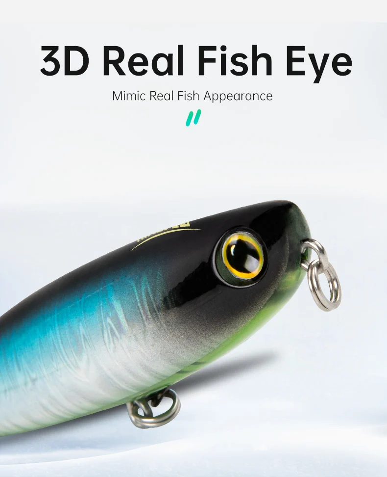 Kingdom Topwater Pencil Fishing Lures 60mm 5.6g 90mm 11g Walking Dog Swimbaits Floating Artificial Hard Baits For Bass Pike