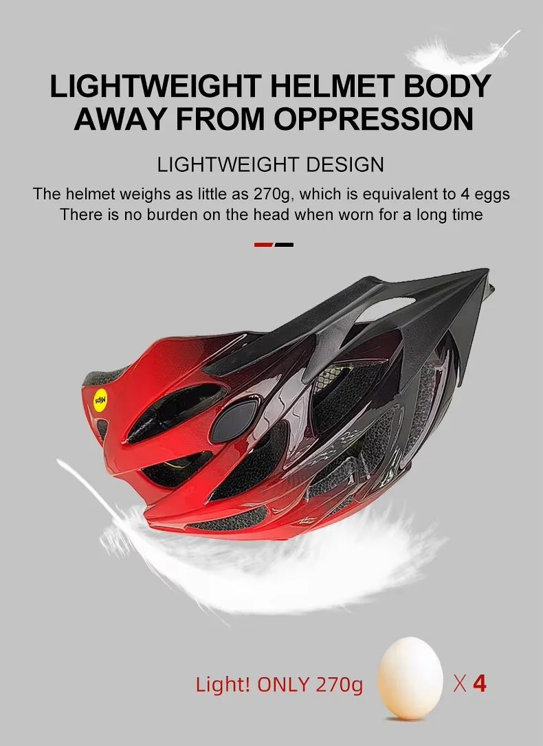 MOON Cycling Helmet Anti-Odor Sweat-Free Breathable with Mips Protection CPSC SG Certified Custom Co-Branded