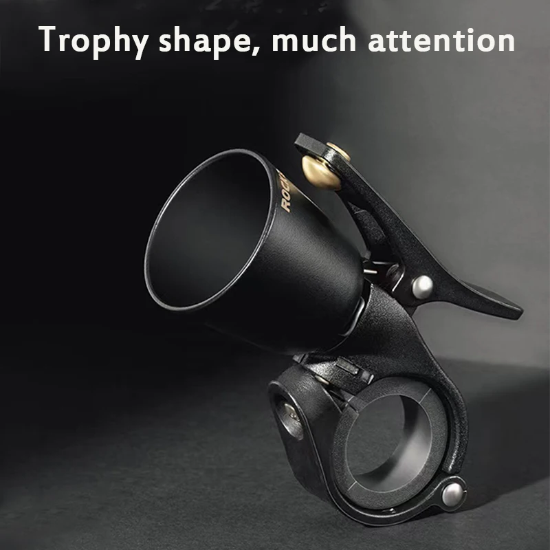 BUCKLOS Retro Copper Bells Bike Bell Ring Loudly Safety Cycling Warning Alarm Bicycle Horn Ring for Kids Road Bike Accessories