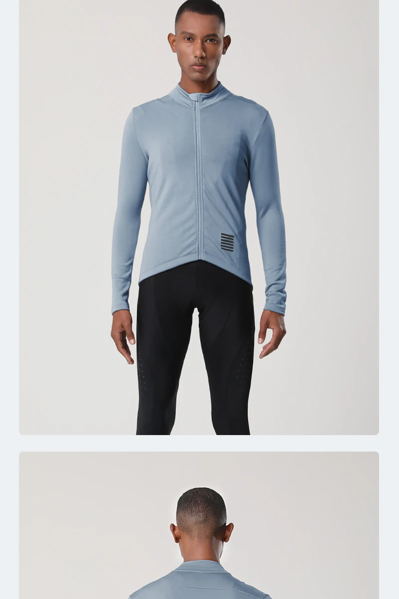 YKYWBIKE Men Winter Thermal Fleece Long Sleeve Men Jacket MTB Bike Coat Pro Top Cycling Jersey Ciclismo Bicycle Clothing 5 Color