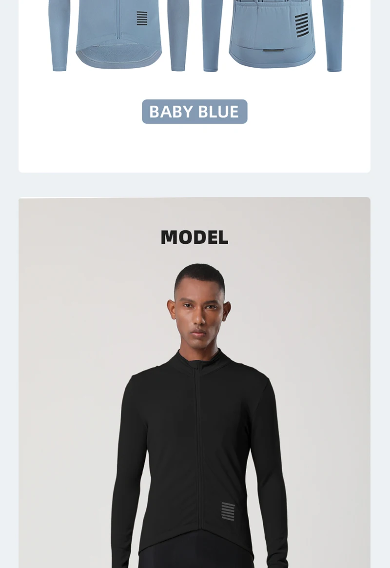 YKYWBIKE Men Winter Thermal Fleece Long Sleeve Men Jacket MTB Bike Coat Pro Top Cycling Jersey Ciclismo Bicycle Clothing 5 Color