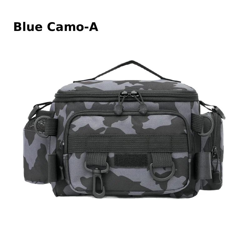 Fishing Tackle Bags Waist Fanny Pack Fishing Lures Line Box Utility Storage Accessories Outdoor Camping Shoulder Crossbody Bag