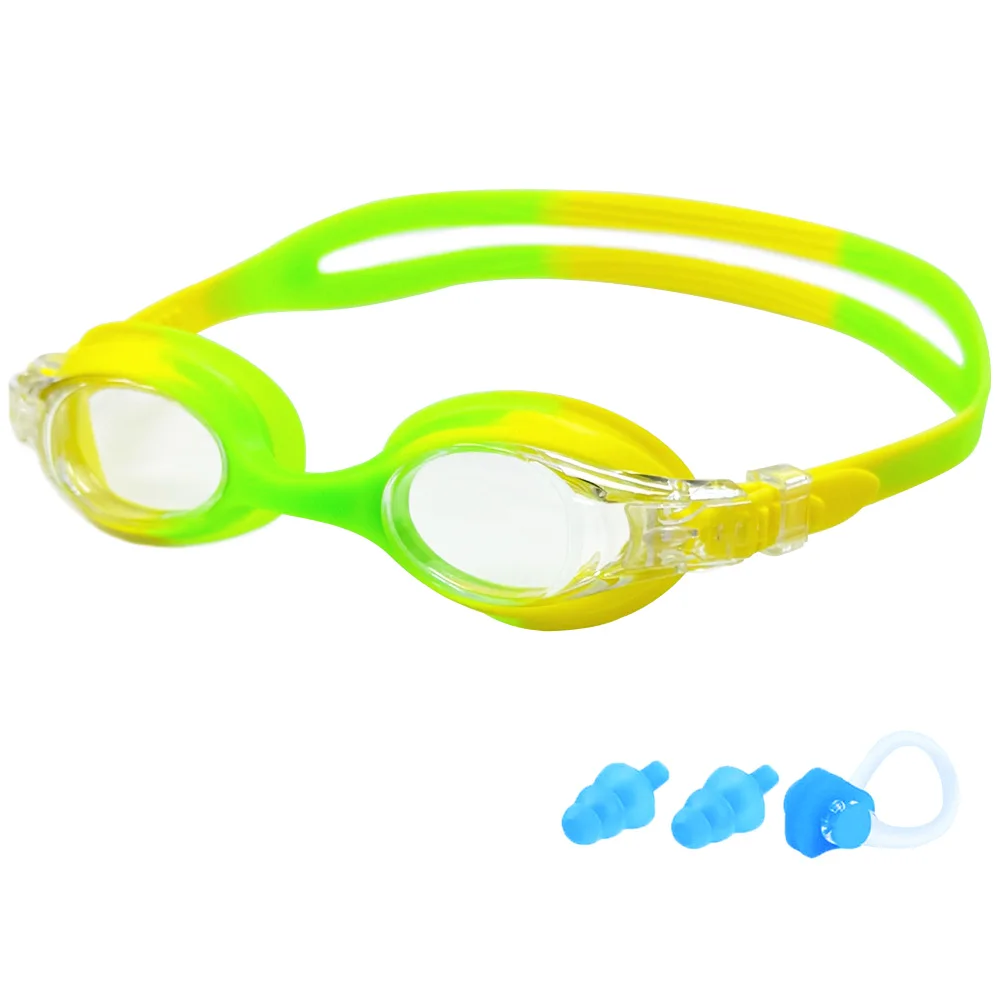 Swimming Goggles For Kids Youth Age 3-14 Years Old Anti-fog 100% UV Protection Clear Vision No Leaking Quick Adjustable Strap