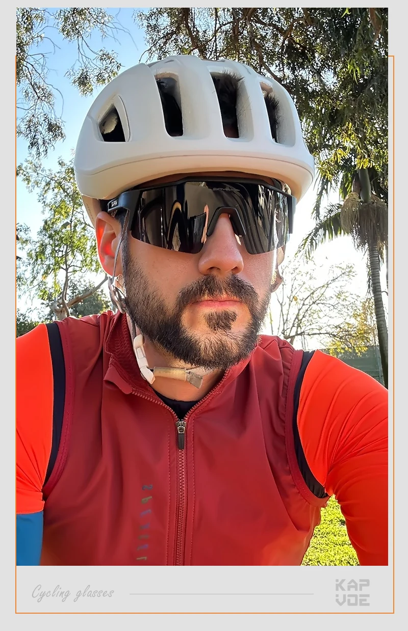 KAPVOE hot Bicycle Cycling Sunglasses Women Bike Cycling Photochromic Glasses UV400 Hiking Eyewear Man Outdoor Sports Glasses