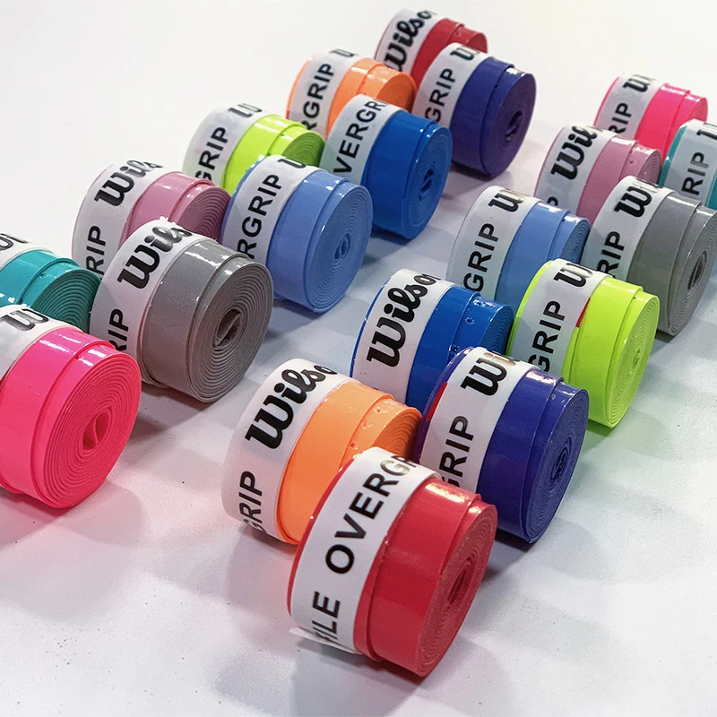 15/30/60/90/180pcs Tennis OverGrip Tennis Badminton Squash Training Sweat Absorbed Wraps Tennis Accessories Badminton Grip Padel