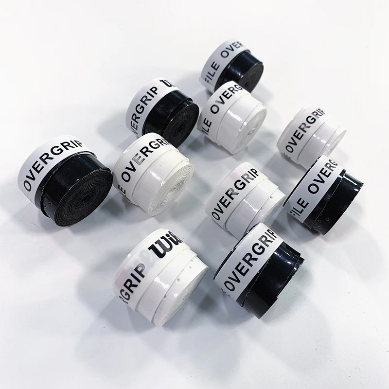 15/30/60/90/180pcs Tennis OverGrip Tennis Badminton Squash Training Sweat Absorbed Wraps Tennis Accessories Badminton Grip Padel