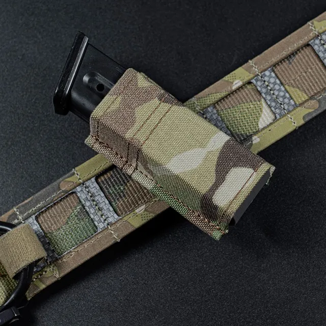 FAST Multi-Angle 9MM Single Magazine Pouch Tactical Hook Loop Waist Flashlight Bag Small Tool Storage Pouch