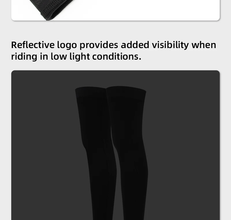 Ykywbike Winter Cycling Leg Warmers Thermal Fleece Non-Slip ultra-lightness Breathable Pro Team Mtb Road Bike Knee Cover