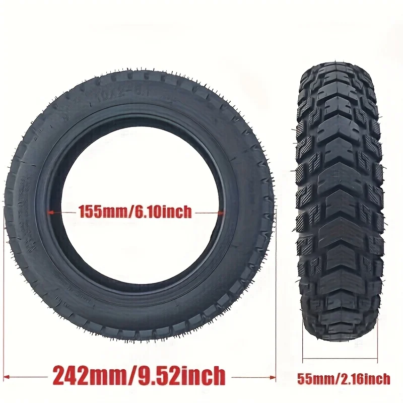 10x2-6.1 Inner and Outer Tire 10 Inch Pneumatic Tyre for Xiaomi M365/Pro 2/1S/Mi3 Scooter Modified 10*2-6.1Accessories Parts