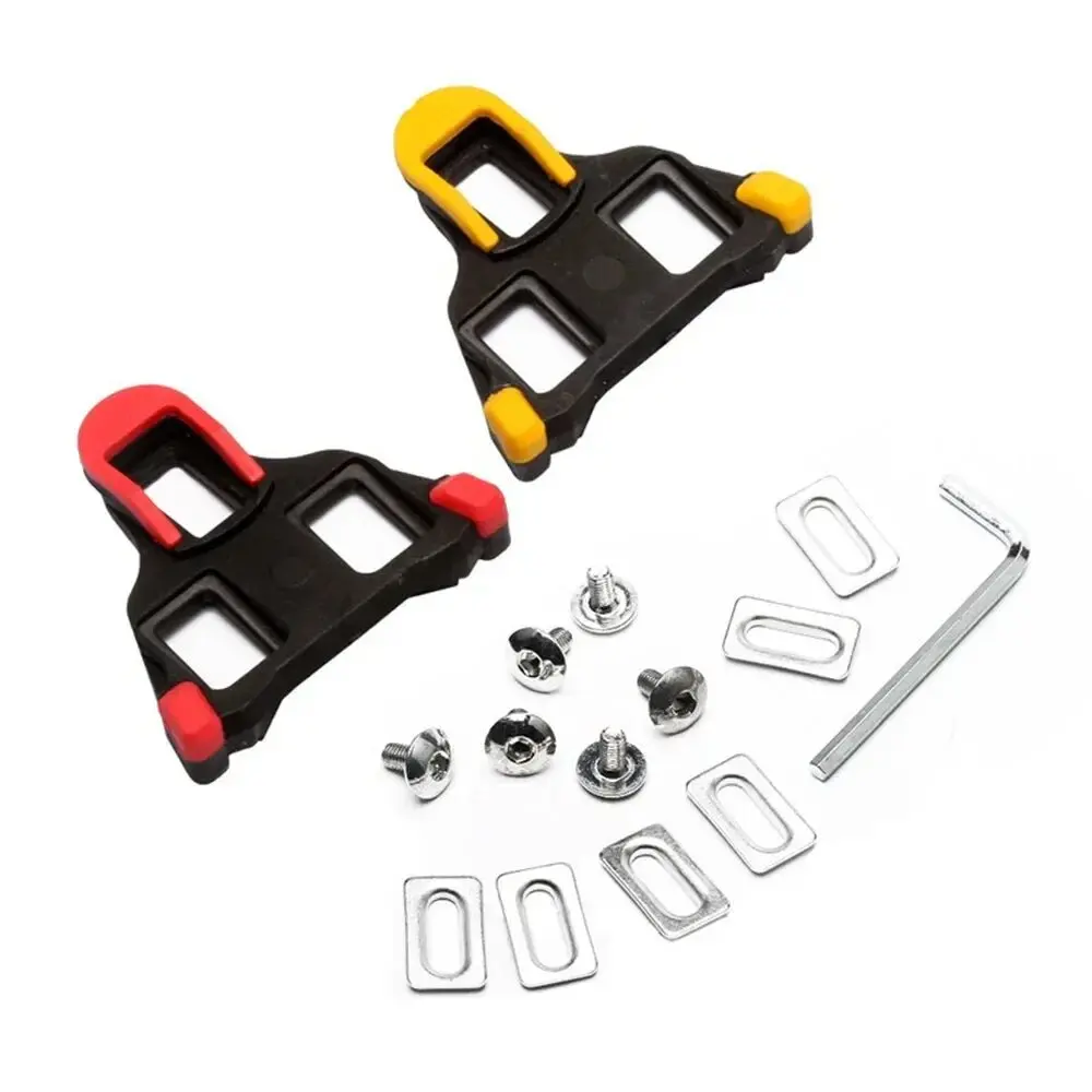 Ultralight Road Bike Pedal Cleats SPD SL Bicycle Pedals Plate Clip Self-locking for SHIMANO Float Pedal Cleats For Cycling Shoes