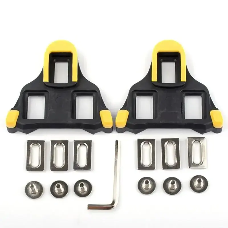 Ultralight Road Bike Pedal Cleats SPD SL Bicycle Pedals Plate Clip Self-locking for SHIMANO Float Pedal Cleats For Cycling Shoes