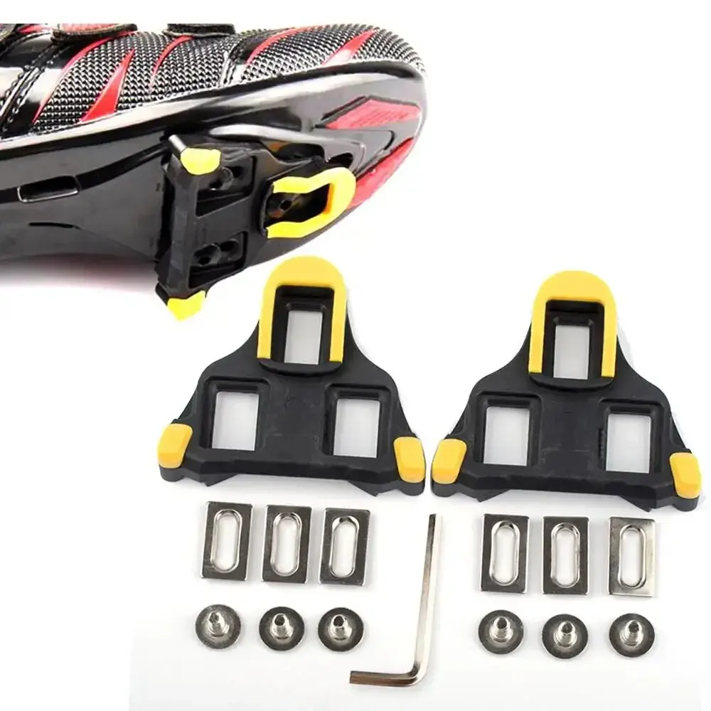 Ultralight Road Bike Pedal Cleats SPD SL Bicycle Pedals Plate Clip Self-locking for SHIMANO Float Pedal Cleats For Cycling Shoes