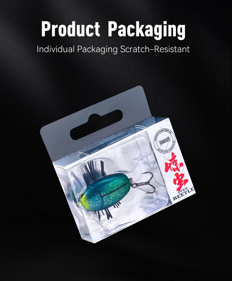 Kingdom Microbeetle Artificial Topwater Insect Fishing Lure 1.8g 3.3g Treble Hook 14# 12# Floating Wobblers Insect bait Notobug