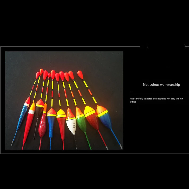 5Pcs/Lot Promotion Fishing Floats Set Buoy Bobber Fishing Light Stick Floats Fluctuate Float Buoy For Fishing Accessories